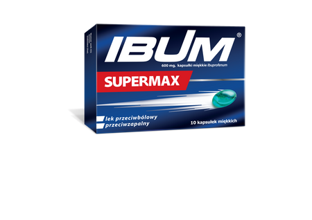 Ibum Supermax 600mg kapsułki miękkie, 10 sztuk