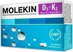 MOLEKIN D3 + K2 x 30 tabletek