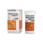 Calcium-Sandoz + Vitamin C, tabletki musujące, 10 sztuk