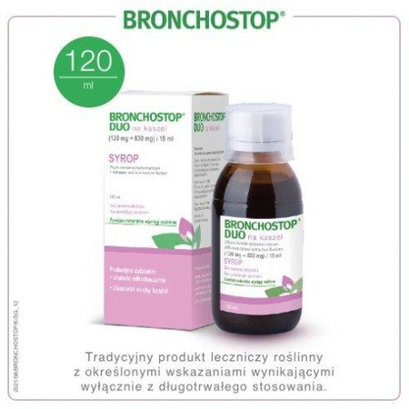 Bronchostop Duo Syrop na kaszel 120ml