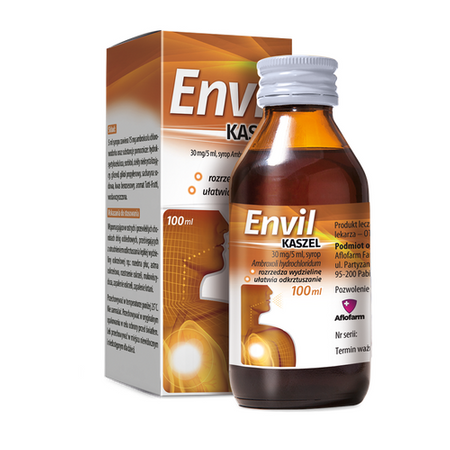 ENVIL KASZEL 30 mg/ml syrop 120 ml