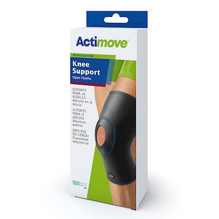 ACTIMOVE SPORTS EDITION Orteza stawu kolanowego z odsłoniętą rzepką, rozmiar S x 1 sztuka