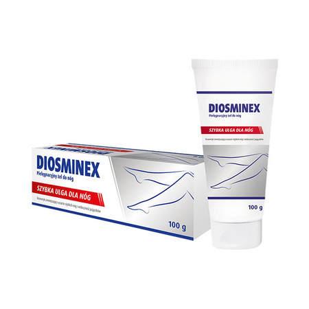 Diosminex - Pielęgnacyjny żel do nóg, 100g