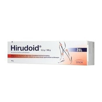 HIRUDOID żel 0,3 g/100g 100 g 