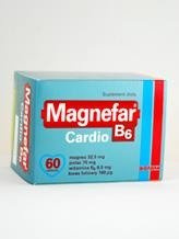 Magnefar B6 Cardio tabletki x 60 szt