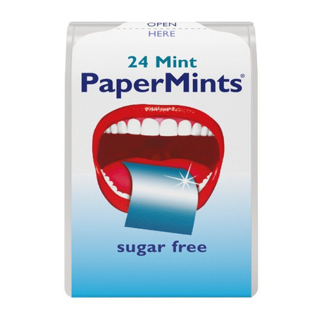Paper Mints Listki miętowe odświeżające oddech, 24 sztuki 