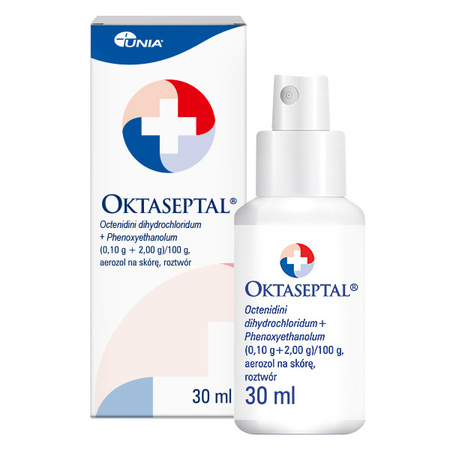 Oktaseptal – aerozol z oktenidyną do dezynfekcji i odkażania ran, 30ml