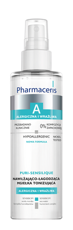 PHARMACERIS APURI-SENSILIQUE Nawilżająco-łagodzący tonik-mgiełka 200ml