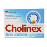 Cholinex bez cukru pastylki x 24szt.