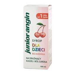 JUNIOR-ANGIN syrop dla dzieci czereśniowy 100 ml