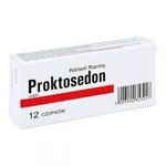 Proktosedon (Proctosone) x 12 czop.