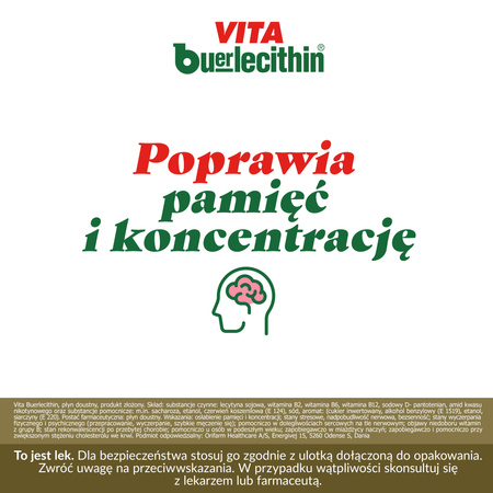 VITA BUERLECITHIN płyn doustny 1000 ml