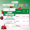 Tretussin Junior Lizaki o smaku malinowym, 8 sztuk DATA WAŻNOŚCI 11.2025r.
