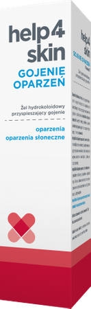 Help4skin gojenie oparzeń żel 75g