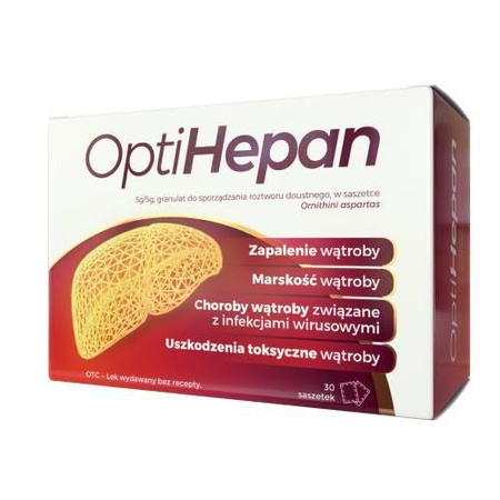 OptiHepan - granulat do sporządzania roztworu doustnego w saszetkach po 5g, 30 sztuk 