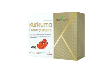 BIOVITUM KURKUMA I CZARNY PIEPRZ x 60 kapsułek