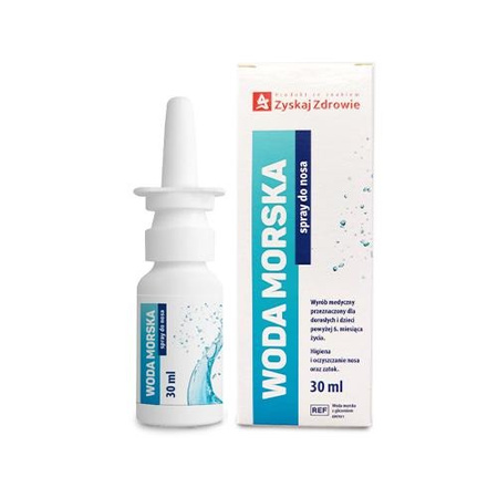 Woda morska  Zyskaj Zdrowie, spray do nosa 30ml