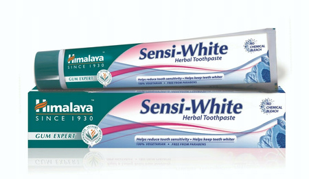 Himalaya Sensi-White Ziołowa pasta do zębów, 75ml