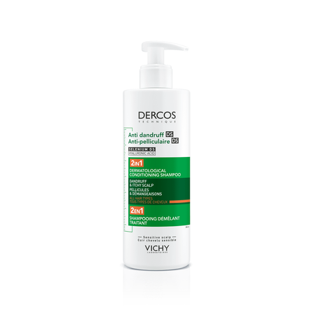 Vichy Dercos DS 2w1 Przeciwłupieżowy szampon z odżywką, 390ml