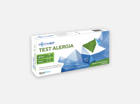 Test Alergia pies kot DIATHER 1 szt.