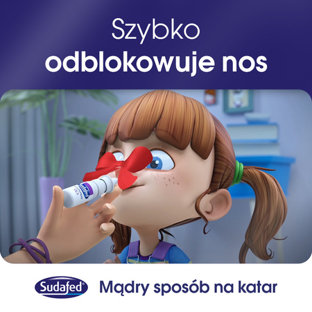 SUDAFED XYLOSPRAY HA DLA DZIECI  aerozol do nosa 10 ml  DATA WAŻNOŚCI 06.2025r.