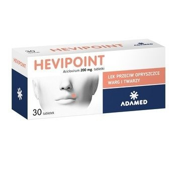 HEVIPOINT 200 mg x 30 tabletek  DATA WAŻNOŚCI 30.04.2026    