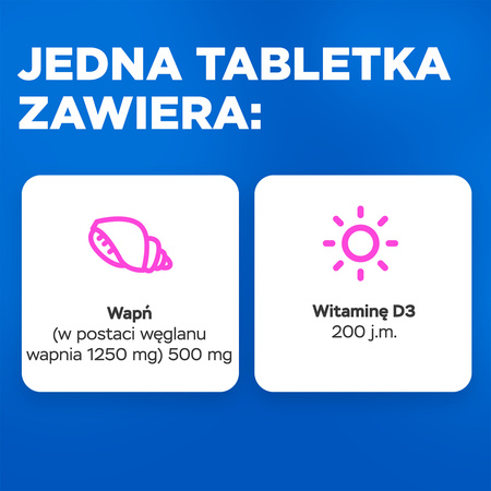 Vitrum Calcium tabletki, 120 sztuk