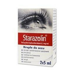STARAZOLIN 0,5 mg/ml krople do oczu 5 ml x 2