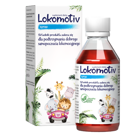 Lokomotiv syrop wspomagający w chorobie lokomocyjnej 130ml