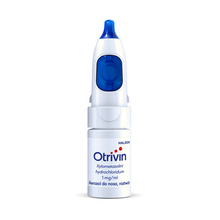 OTRIVIN 1 mg/ml aerozol do nosa 10ml NOWY APLIKATOR