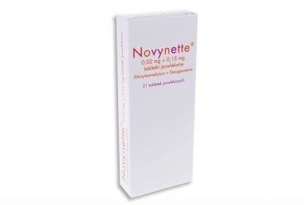NOVYNETTE 0,15 mg + 0,02 mg x 21 tabletek powlekanych