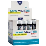 Mag-Vitum B6 Shot o smaku jeżynowym 25ml, 20 sztuk