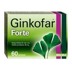 Ginkofar forte 80mg x 60 tabl.powl.