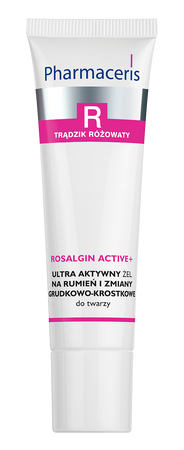 Pharmaceris R Rosalgin Active+ Ultra aktywny żel na rumień i zmiany grudkowo-krostkowe do twarzy, 30ml 
