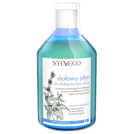 SYLVECO Ziołowy płyn do płukania jamy ustnej 500ml