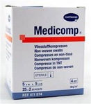 Kompresy MEDICOMP 5x5cm 50szt (25x2)