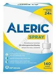 ALERIC SPRAY 50 μg/dawkę aerozol do nosa x 140 dawek