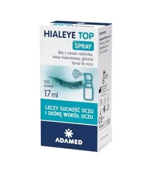 Hialeye Top Spray - na suchość oczu i skóry wokół oczu ,17ml