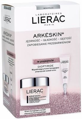 LIERAC ARKESKIN+ Krem na objawy starzenia hormonalnego 50ml + DIOPTIRIDE Krem pod oczy 15ml