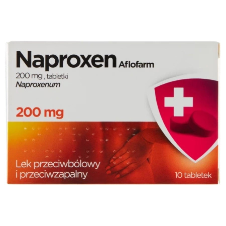 NAPROXEN 200 mg x 10 tabletek powlekanych
