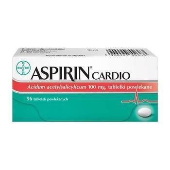 Aspirin Cardio 100mg tabletki powlekane, 56 sztuk