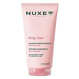 NUXE Very Rose Łagodzący żel do mycia twarzy, 150ml