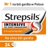 STREPSILS INTENSIVE BEZ CUKRU x 24 tabletki do ssania
