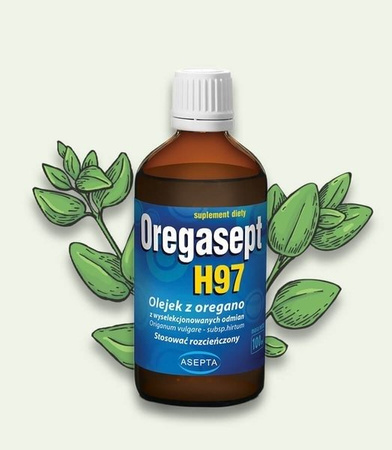 OREGASEPT H97 Olejek z oregano 100ml