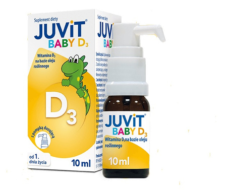 JUVIT Baby D3 krople doustne 10 ml