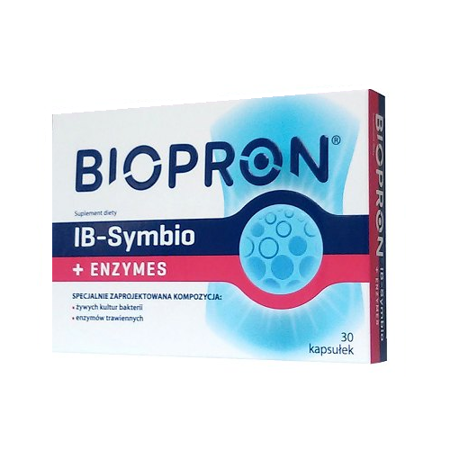 BIOPRON IB-Symbio + Enzymes x 30 kapsułek 