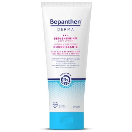 Bepanthen® Derma Replenishing Body Lotion – Głęboko Odżywczy Balsam do Ciała, 200ml