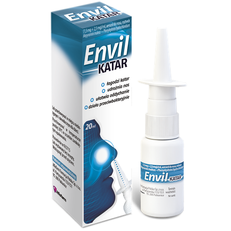 ENVIL KATAR aerozol do nosa x 20ml