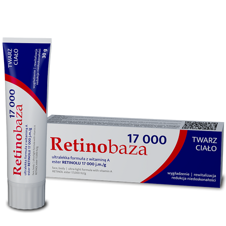 Retinobaza 17000  krem z witaminą A, 30g