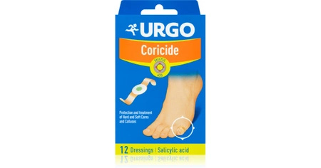 Urgo Coricide Plastry na odciski z kwasem salicylowym, 12 sztuk